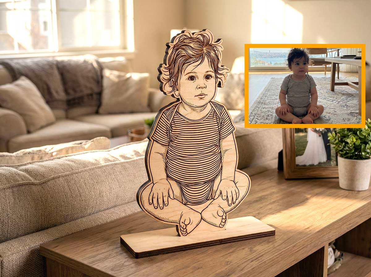 Bebek Heykeli örnek 1