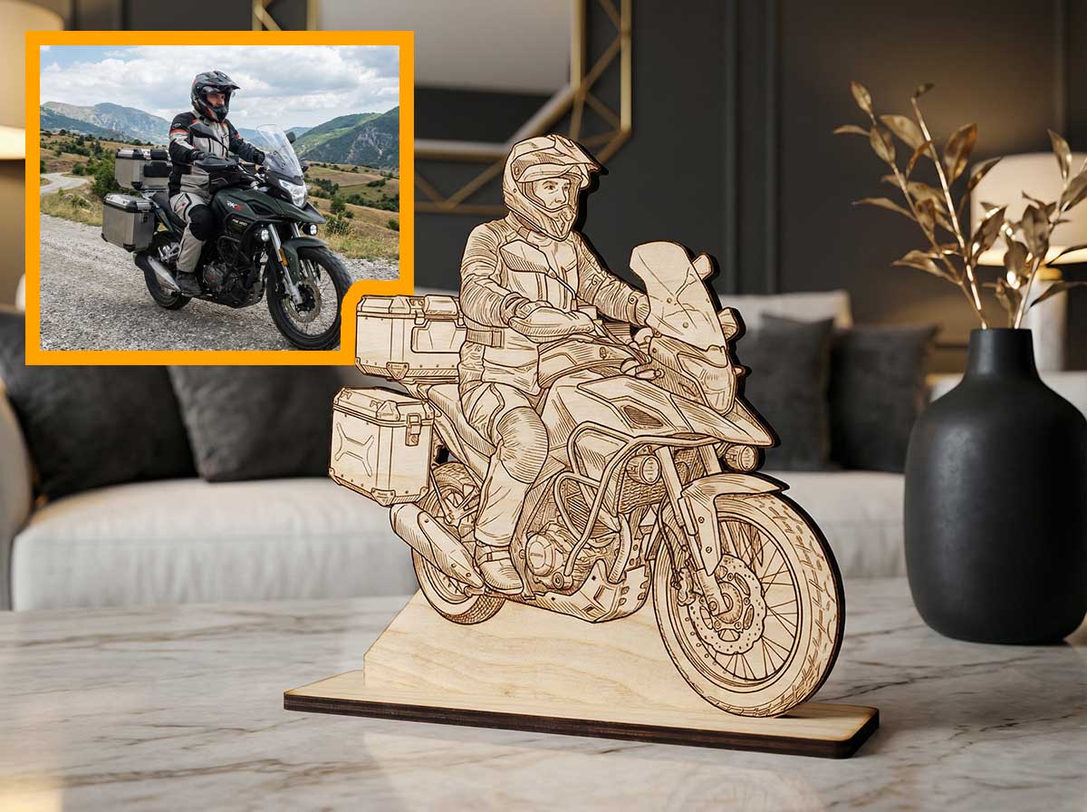 Motosiklet Heykeli örnek 1