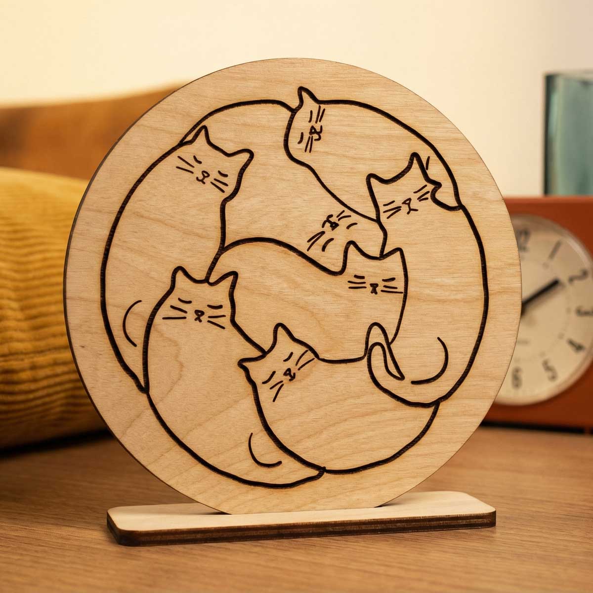 Birleşen Sanat - Kedi örnek 2