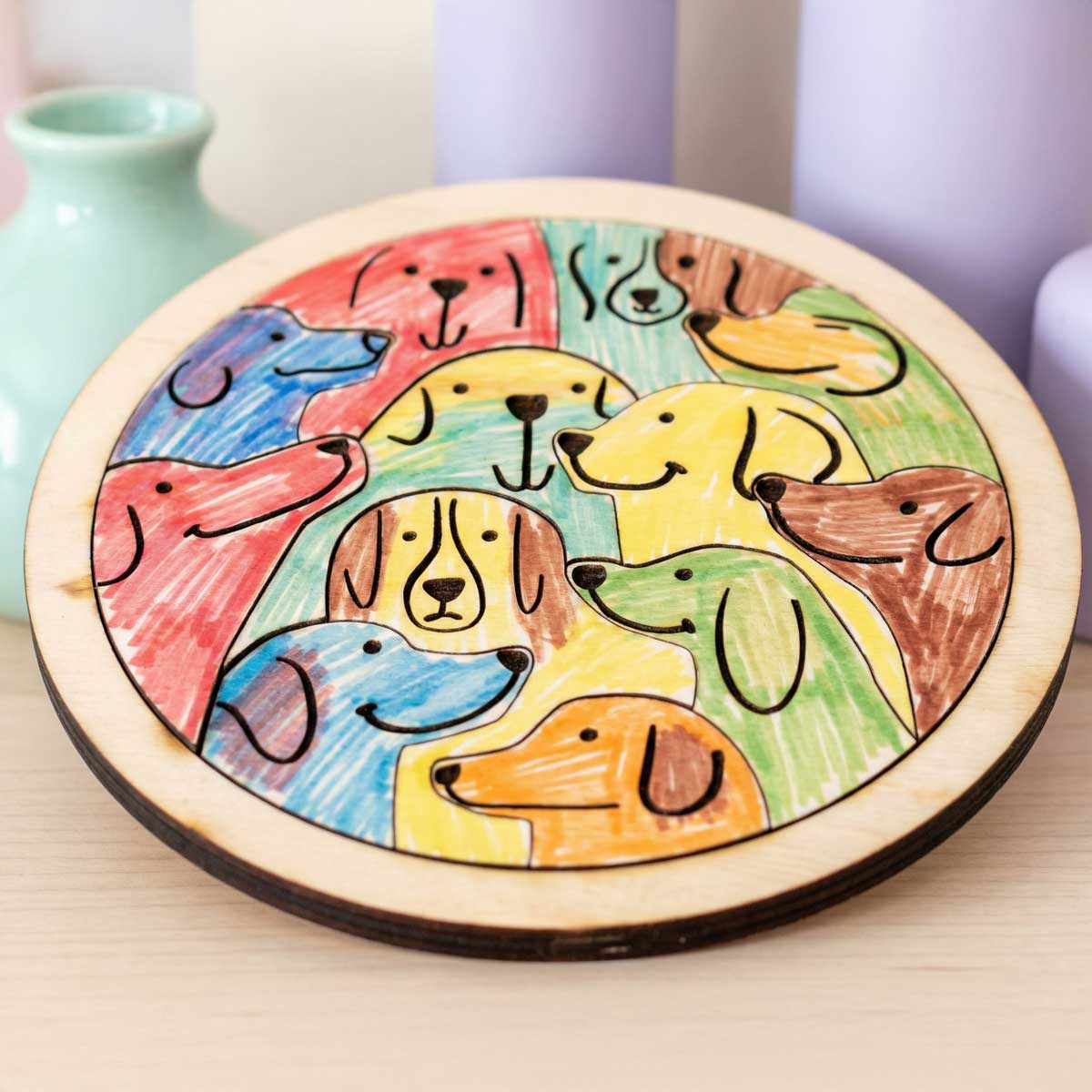 Birleşen Sanat - Köpek örnek 1