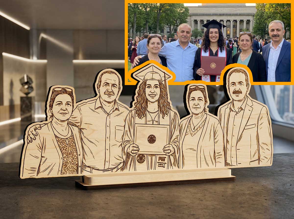 Mezuniyet Heykeli örnek 3