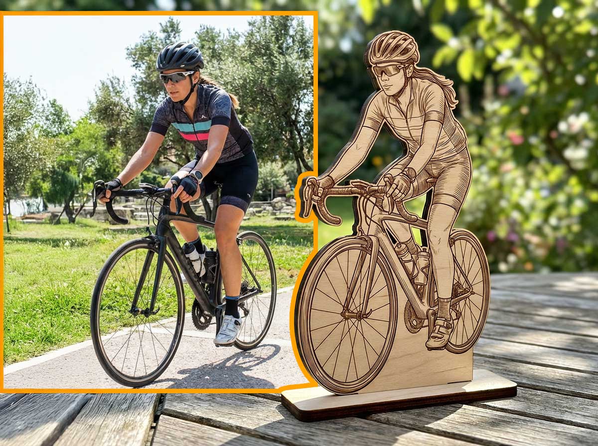 Bisiklet Heykeli örnek 1